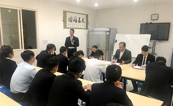 安全防范從你我做起——天朗酒管天玥餐飲召開安全工作座談會